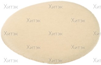 Пуховка для пудры из шерсти, 2 шт
