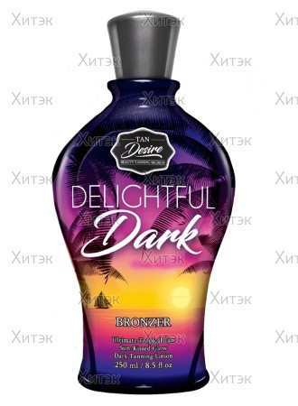 Лосьон Delightful Dark для загара в солярии с бронзатором, 250 мл