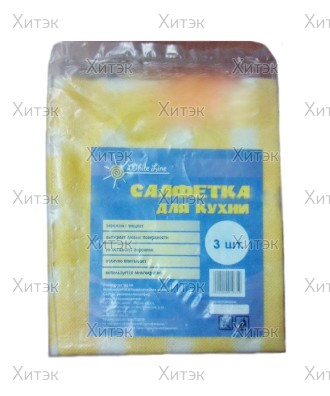 Салфетка для кухни 30x36 аквалейс микс
