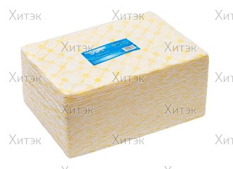 Полотенце большое в пачке 45x90 желтый спанлейс 50 (50шт)