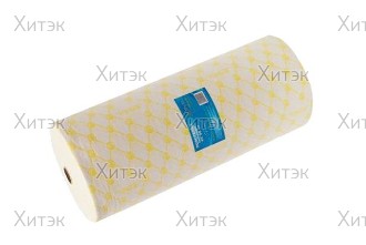 Полотенце большое в роликах 45x90 желтый спанлейс (100шт)