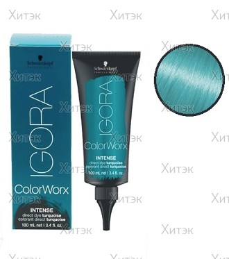 Краска для волос Igora Color Worx Intense Бирюзовый, 100 мл