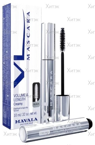 Тушь кремовая Mascara VL Creamy черная, 10 мл